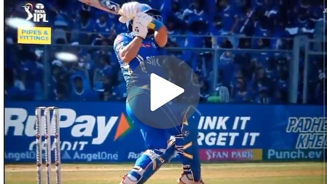 [Watch] Ishan Kishan Smacks Anrich Nortje Out Of The Park With A Powerful Pull Shot